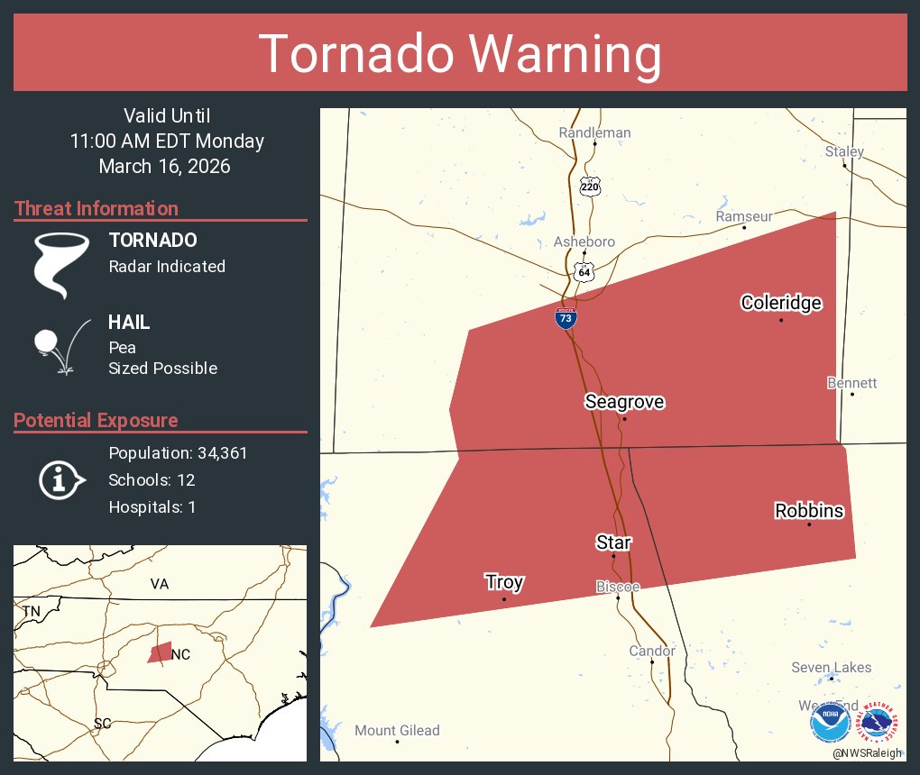 NWS Raleigh tweet media