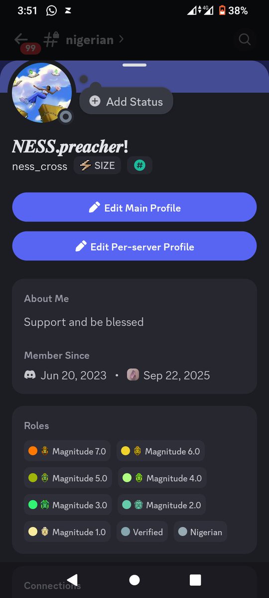 NESS! (WID) SEISMIC PREACHER! tweet media