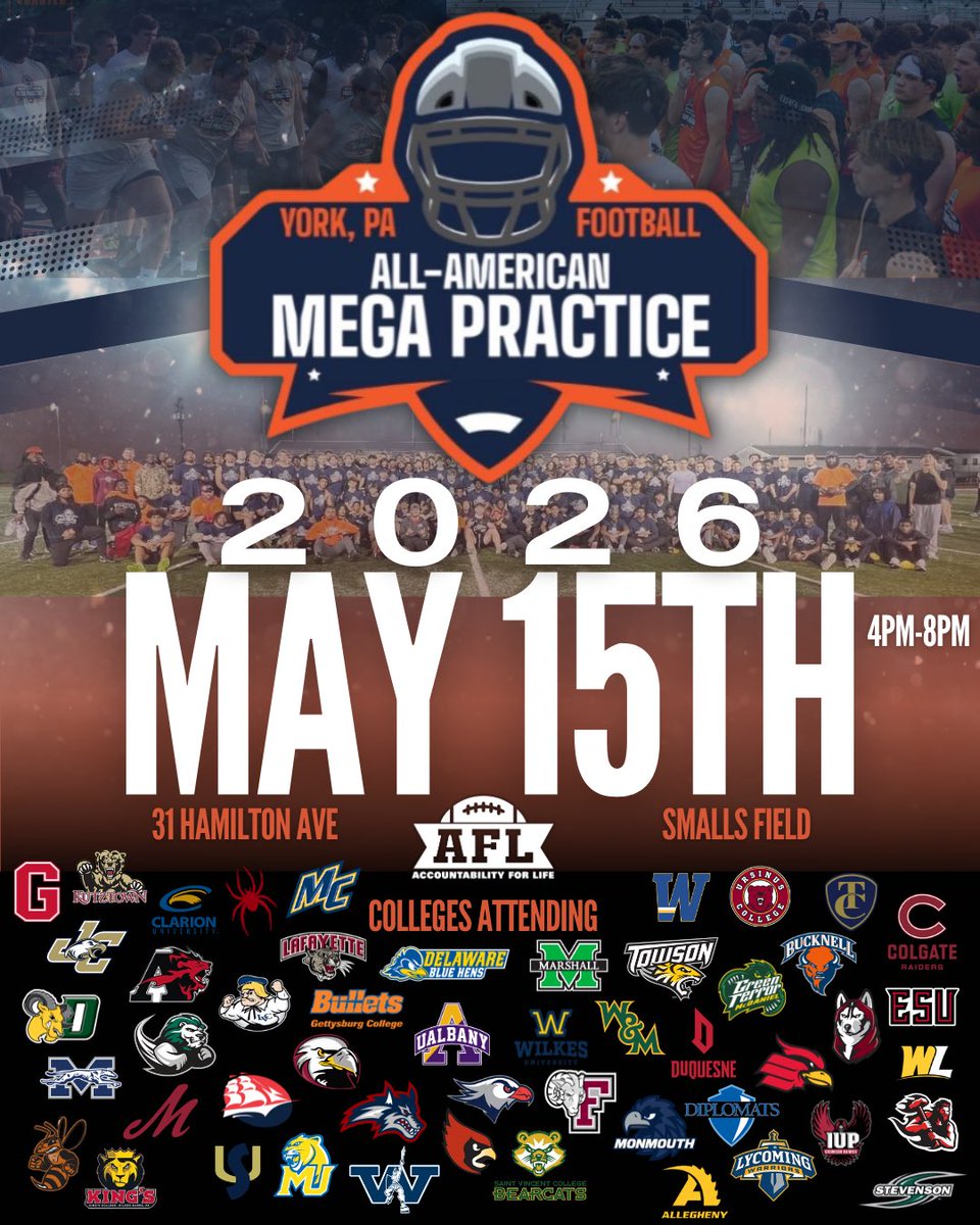 AFL York PA tweet media