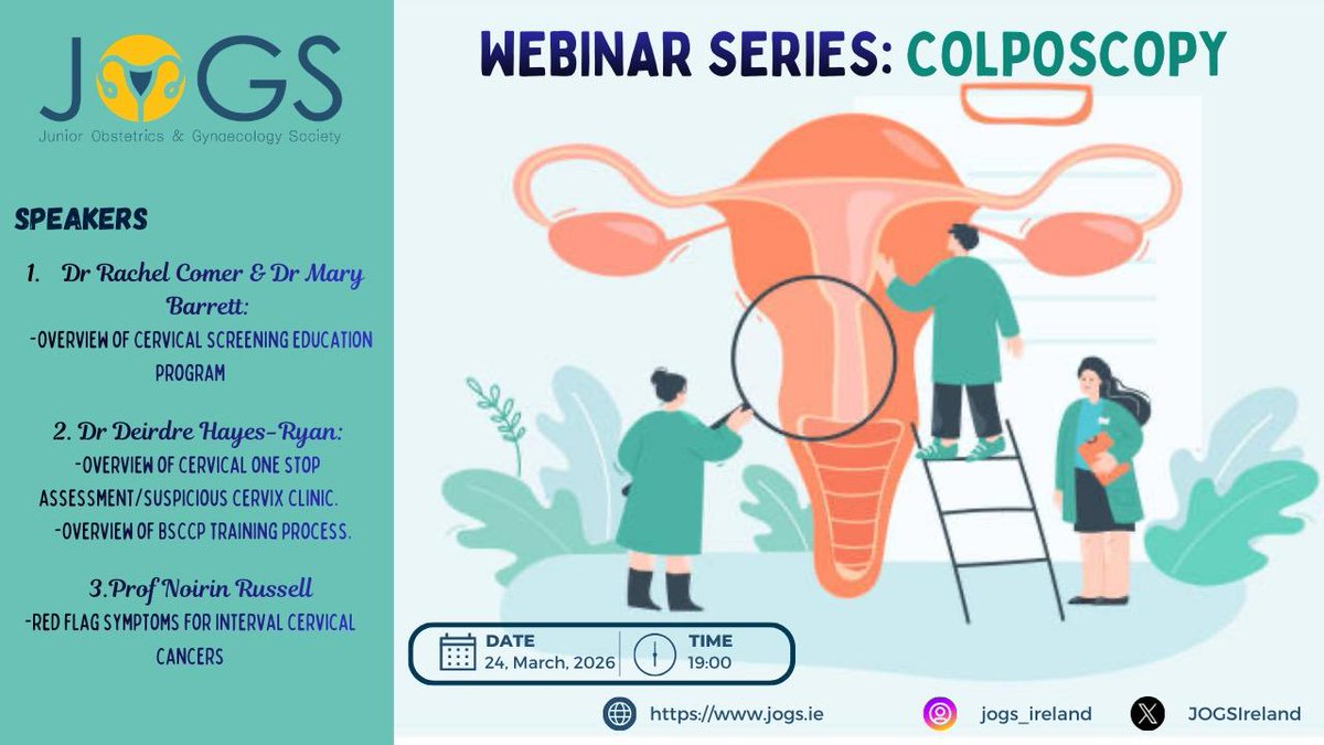 Junior Obstetrics and Gynaecology Society tweet media