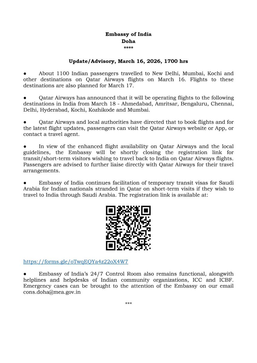 India in Qatar tweet media