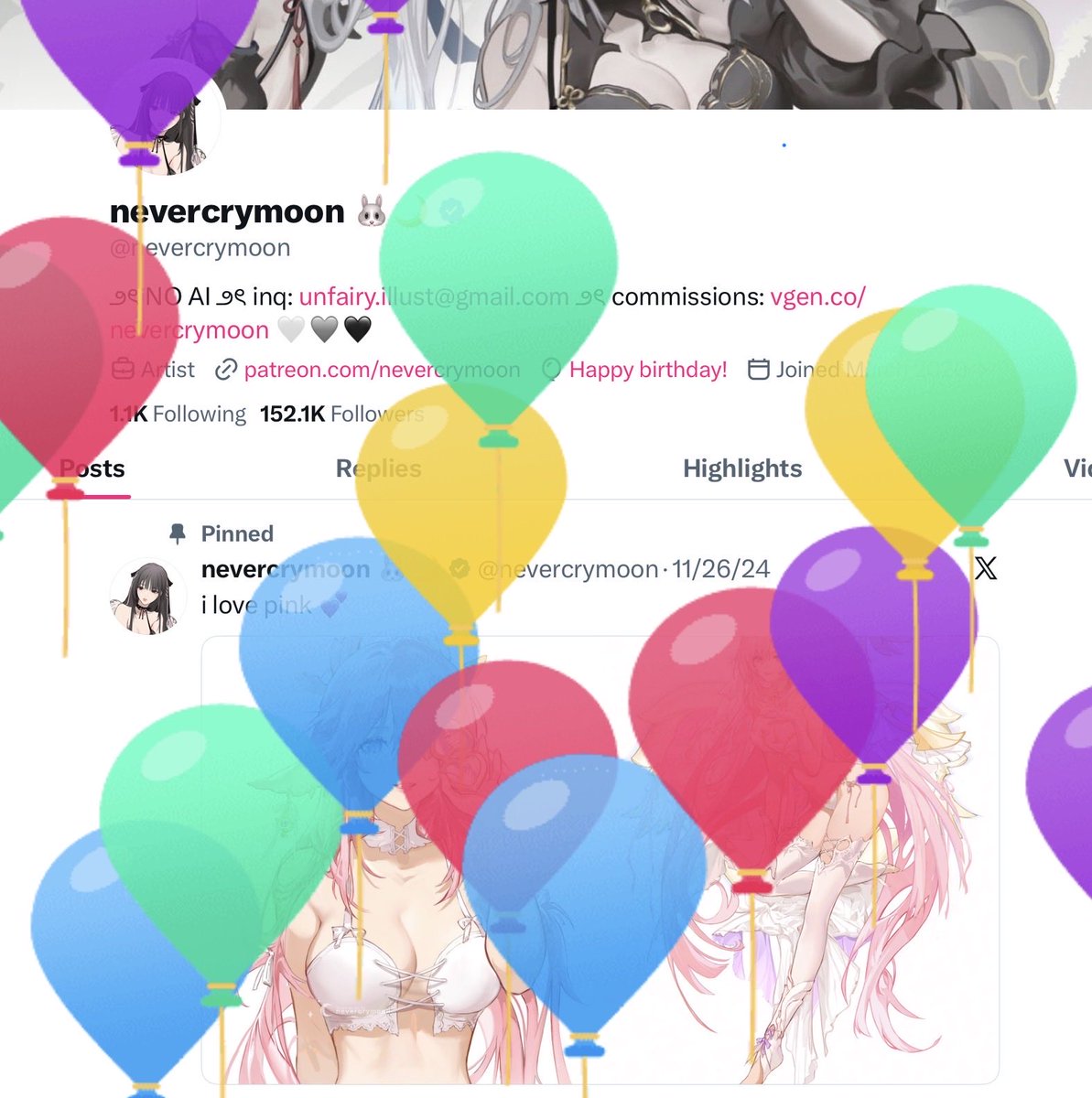 nevercrymoon 🐰🌙 tweet media