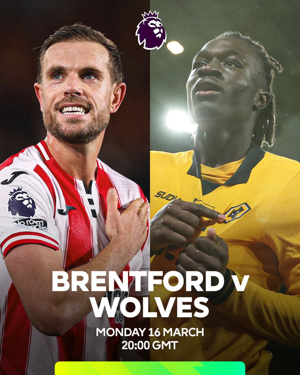 Wimcy1's tweet photo. Monday night lights in west London 📍

@brentfordfc host @wolves at the Gtech Community Stadium to round off Matchweek 30 🤝 https://t.co/VSTAJIdfRR