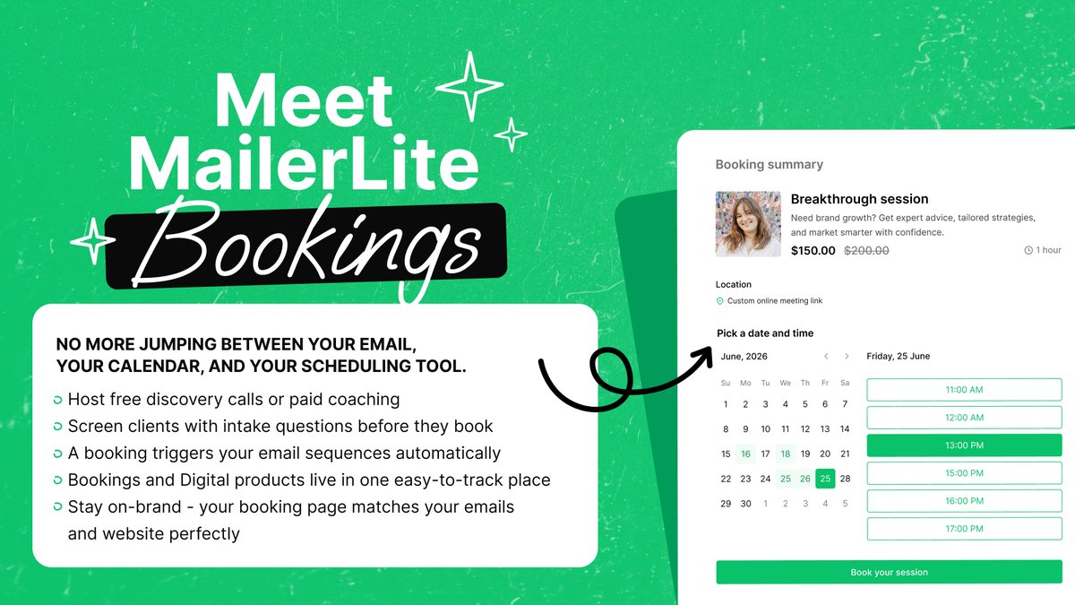 MailerLite tweet media