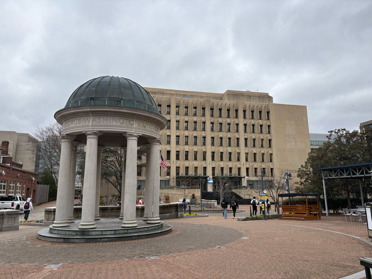 GW University tweet media