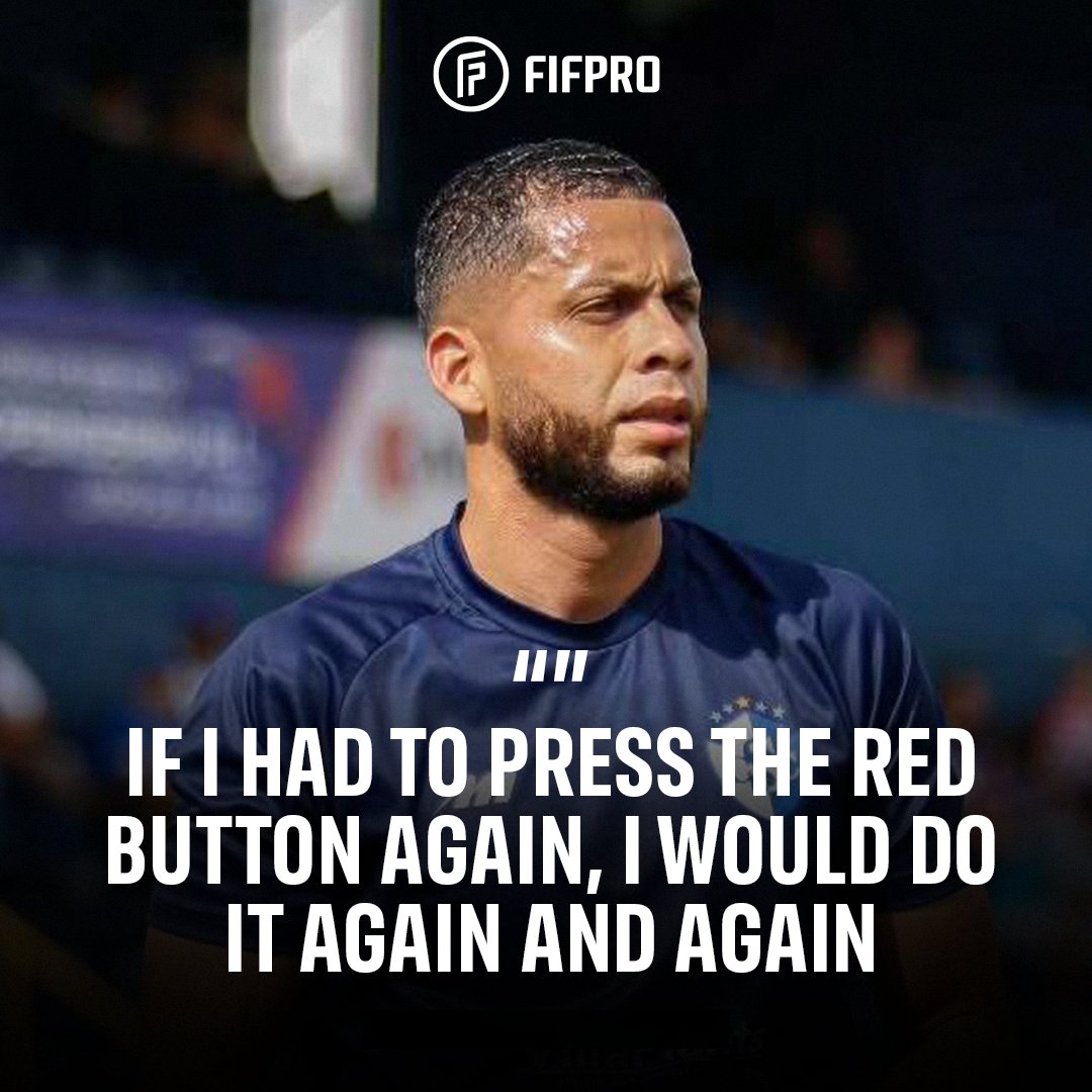 FIFPRO's tweet photo. When Bryan Cordero refused to fix a match, he became a target.

With support from Costa Rica’s player union @ASOJUPRO and FIFPRO’s Red Button App, justice was eventually served.

This is Bryan's story.