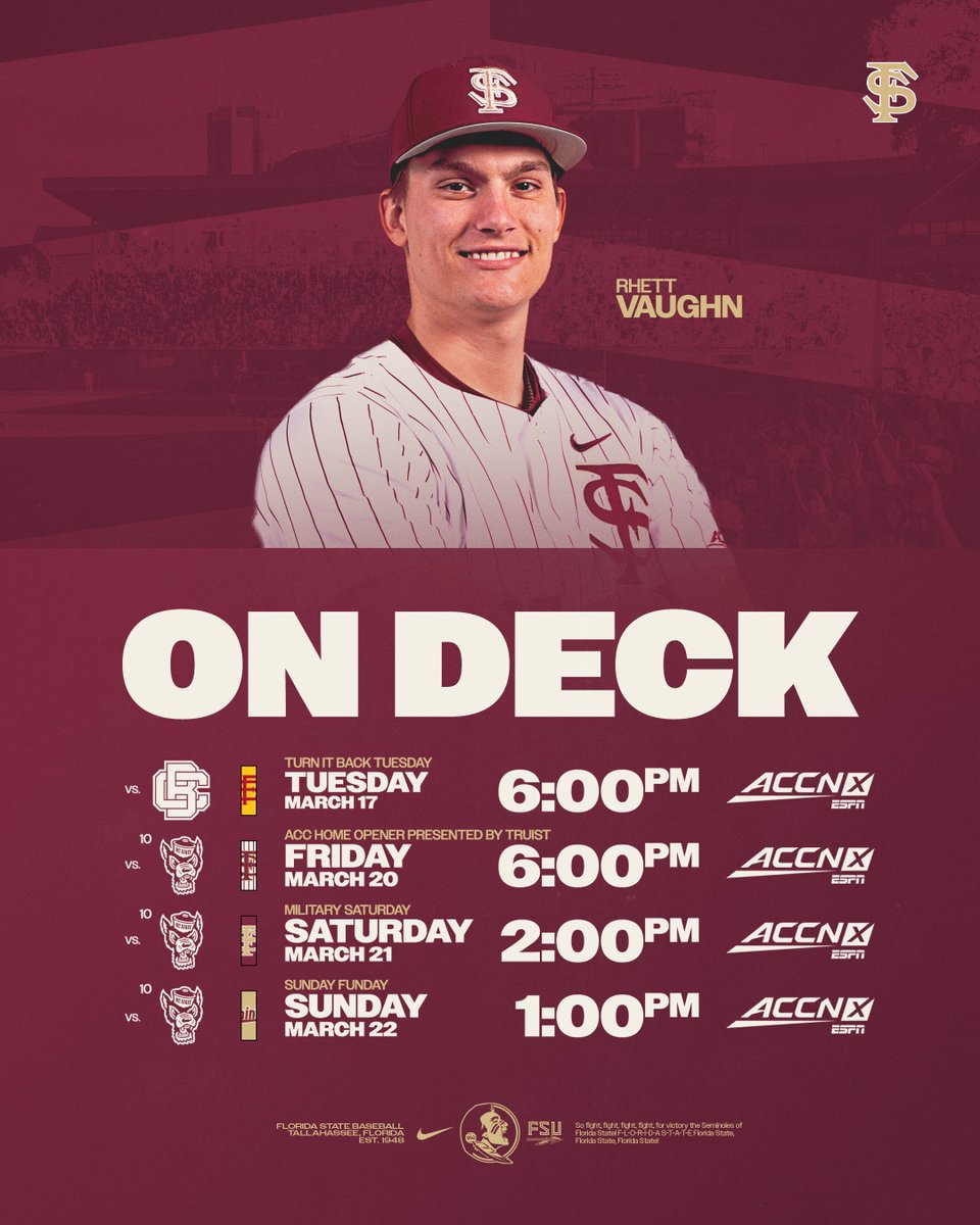 FSU Baseball tweet media