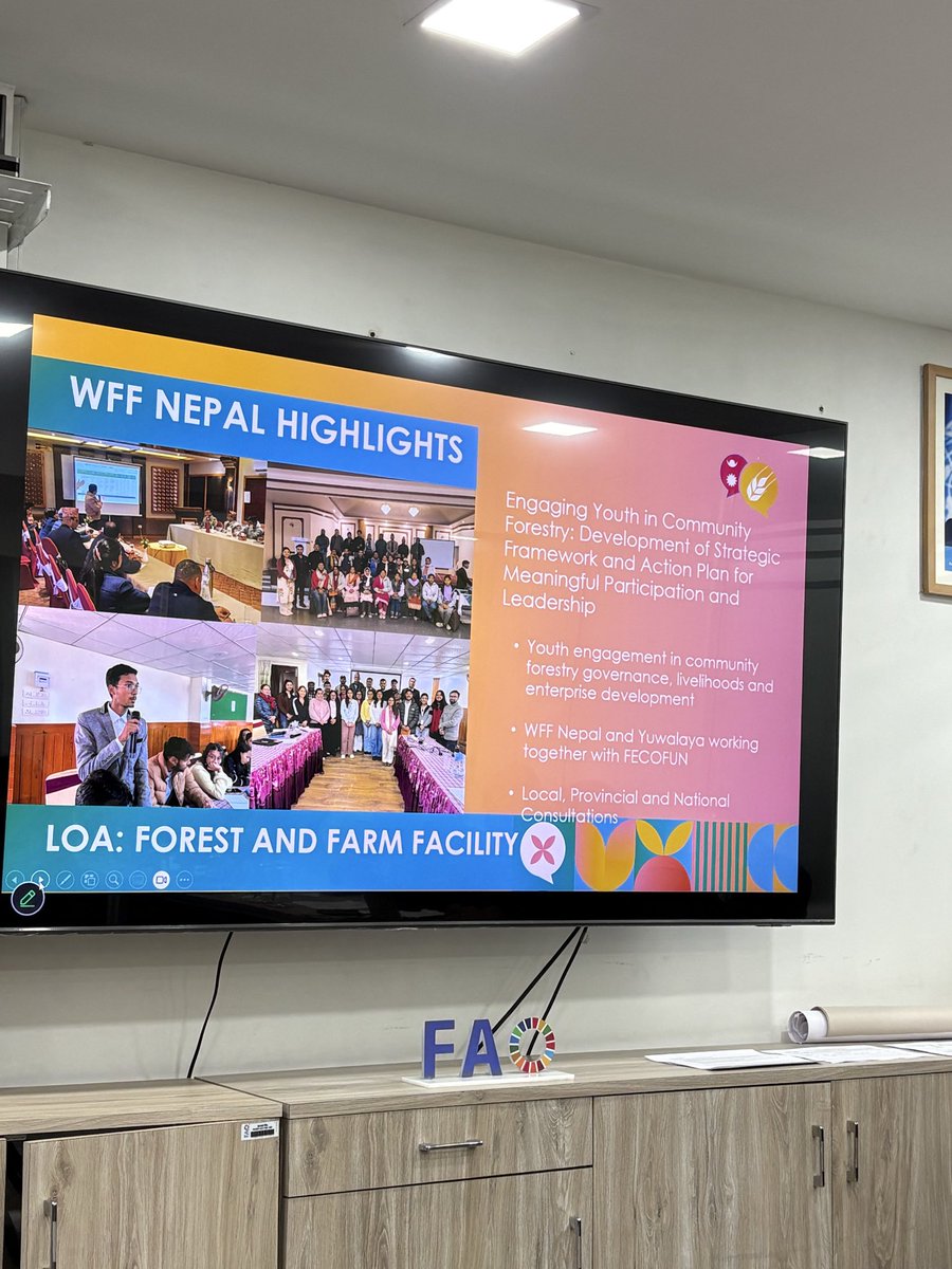 FemaleForesters's tweet photo. Huge thanks to @FAONepal for hosting today’s Meet &amp; Greet! FFN is grateful to connect with @wffnepalchapter to bring synergy in gender equality and sustainability across forestry &amp; agriculture. Looking forward to the innovations ahead! 
#WomenInForestry #WFFNepal #FFN #Meet https://t.co/ZYaDxUaLtz