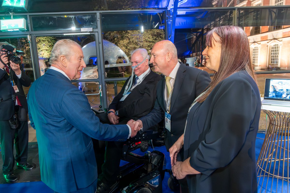 NebOair's tweet photo. Our mission to Decarbonise Pilot Training requires collaboration across the aviation industry while embracing innovation, and the @TheSMI -  demonstrated exactly how that future is being built.

NEBOair was delighted to be invited to attend the Sustainable Markets Initiative Roundtables & Exhibition 2026 at Hampton Court Palace last week.

Founded by His Majesty King Charles III, the Sustainable Markets Initiative brings together global leaders from business, finance and innovation to accelerate the transition to a sustainable global economy through to 2030.

Inspired by the legacy of the 1851 Great Exhibition, the summit featured more than 30 exhibitions demonstrating tangible progress across sectors including energy, aerospace, advanced materials and sustainable infrastructure.

For NEBOair, it was incredibly special to attend alongside @Aerobility . Following the recent placement of a Velis Electro into their fleet, kindly sponsored by @4Air_aero , it was a privilege to invite them to share this moment with us and to showcase how zero-emission aviation can support both sustainability and accessibility in flight experiences and training.

Highlights of the event included meeting Major Tim Peake CMG, exploring GeoPura’s hydrogen power systems which powered the summit using green hydrogen, and engaging with many inspiring organisations across the Sustainable Markets community.

However, the greatest privilege was meeting His Majesty King Charles III and having the opportunity to discuss the Velis Electro and Aerobility’s remarkable work changing the lives of people with disabilities through the magic of flight. 

Attending alongside Mike Miller-Smith (CEO, Aerobility) and Al Rosser (Service Delivery Director & Chief Flying Instructor, Aerobility) made the occasion particularly meaningful as we continue working together toward a shared mission.

Together with Aerobility, flying schools and flying clubs across the UK, we are demonstrating how innovation, accessibility and sustainability can shape the future of aviation.

The decarbonisation of pilot training is no longer a concept — it is a capability, and it is already taking flight.