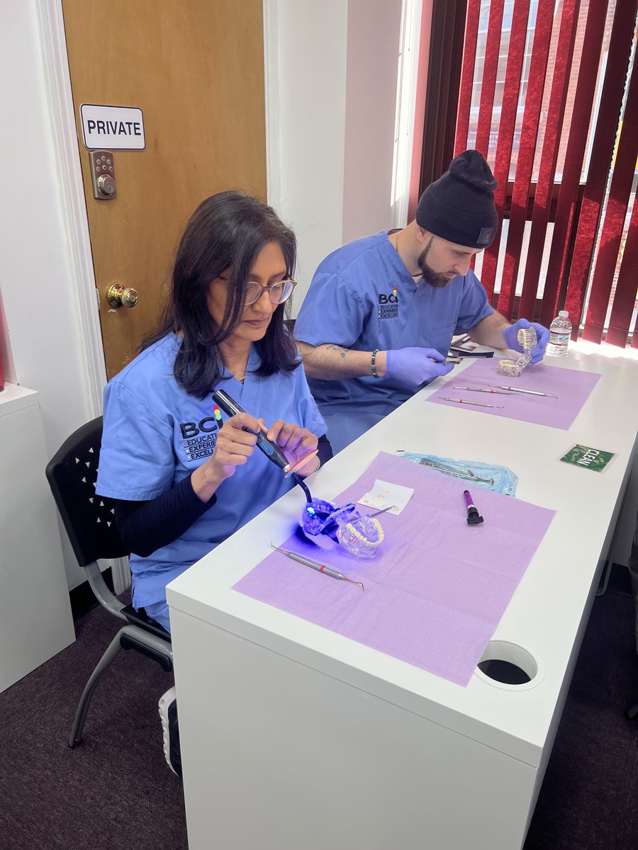Boston_Career's tweet photo. Earning a Mass State License as a #DentalAssistant offers the perfect hands-on experience for anyone aiming for Dental School or a lifelong career in oral health. 

Your future in dentistry begins behind the chair: https://t.co/YeOYCPpG72

#ChooseBCI https://t.co/luJs4xeSJU