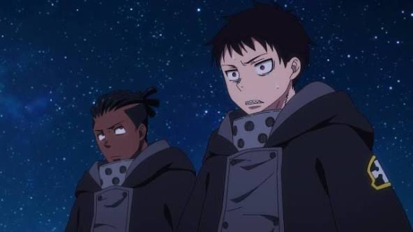 uchihaburger's tweet photo. saw something saying how anime fangirls haven’t gotten to fire force with their excessive shipping but i’ve #beenhere https://t.co/fNjDGUV7BN