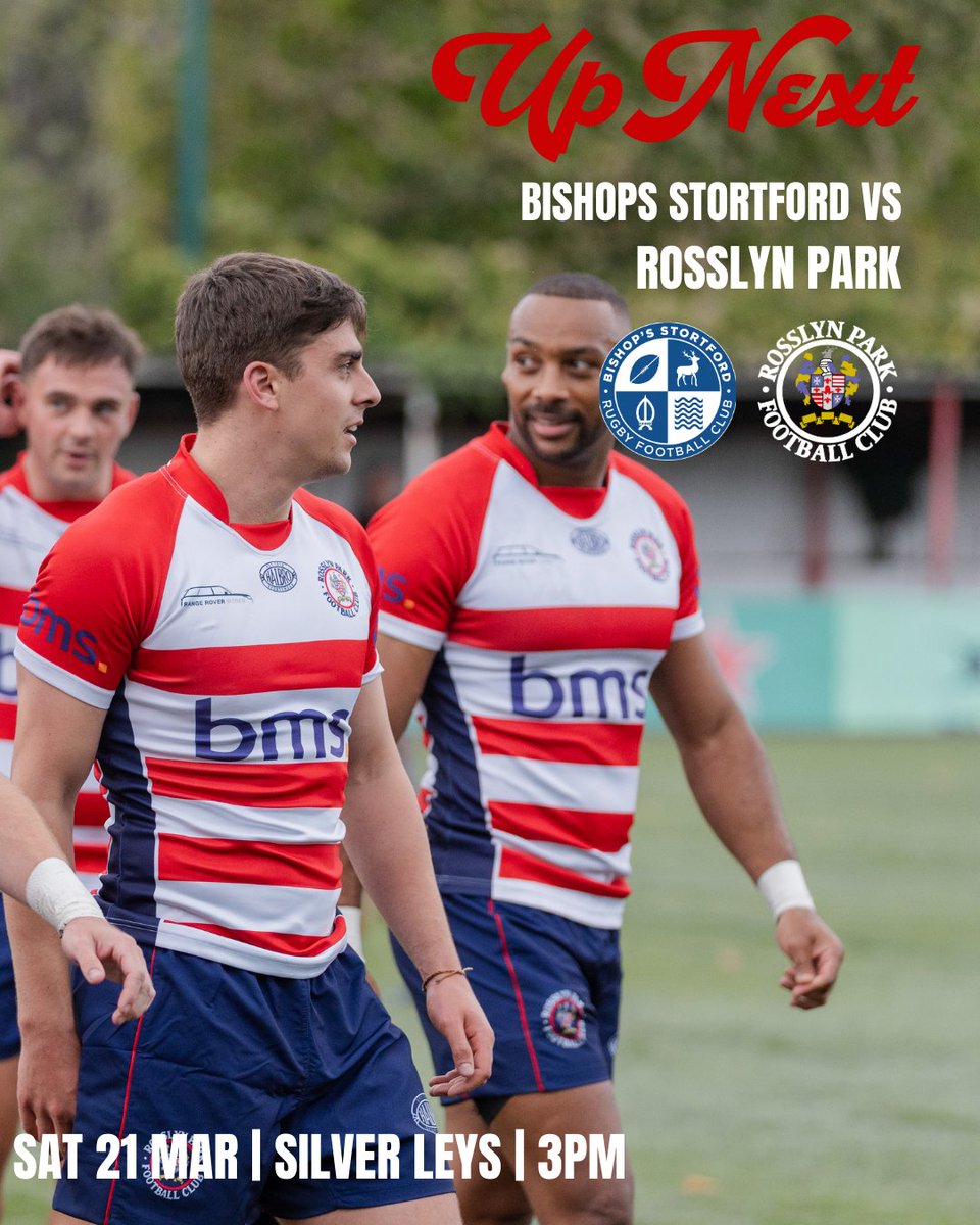rosslynpark's tweet image. ➡️ Up Next

Park head to Bishop's Stortford on Saturday for a huge National One clash! 

🗓️ Sat 21 Mar
⏰ 3pm
🏟️ Silver Leys 

#RPFC