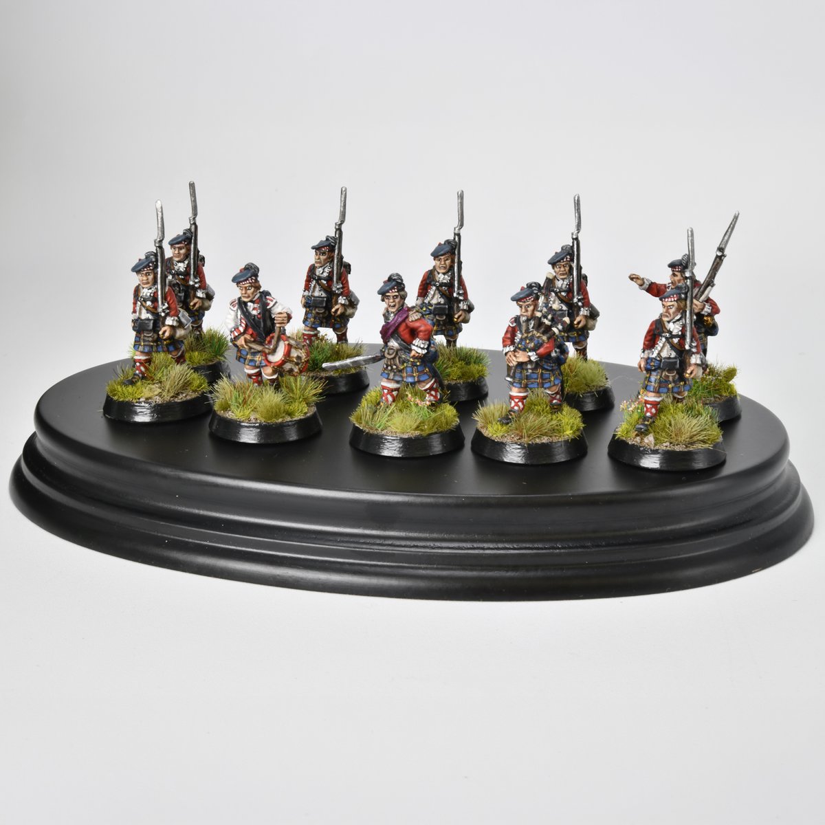WargamesIll's tweet image. There were some incredible entries in the Historical Unit category at the Hammerhead 2026 Painting Competition, including Eddie Bermingham's Perry Miniatures AWI Scottish Infantry - the 71st Highlanders - which took third place.

#MiniMonday #MiniatureMonday #Wargames #Wargaming