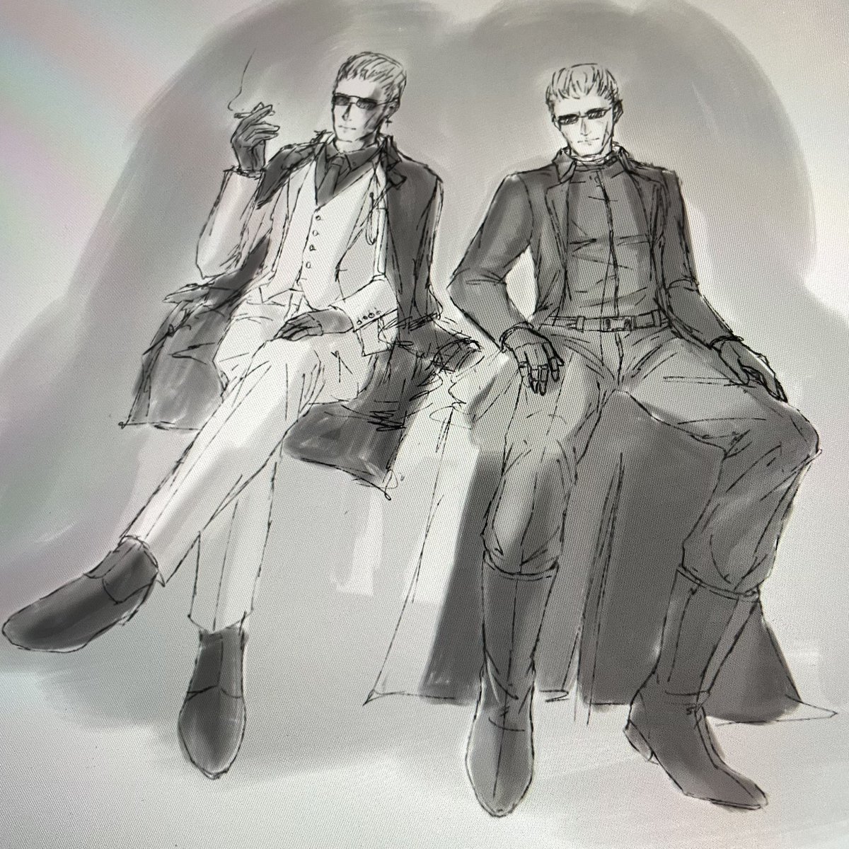 H2O_faustus's tweet photo. Zeno &amp; Wesker
#RE9   
#ResidentEvilRequiem 
#ResidentEvil https://t.co/4LTErJKmom