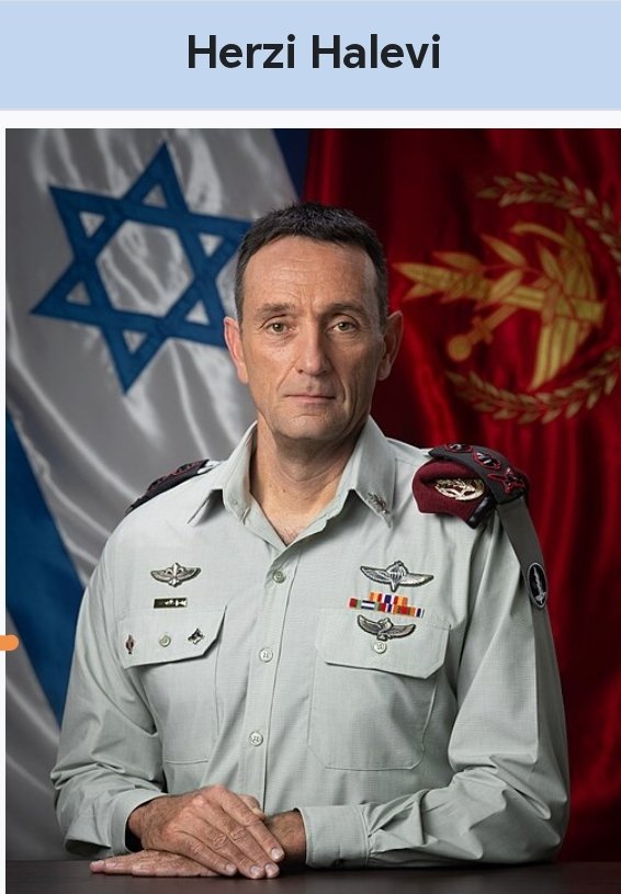 Este genocida, quien fuera el jefe del estado mayor de las FDI, fue dado de baja por los misiles iranies. Otro más que le hace compañía al genocida mayor, satanyahu, en los sótanos del infierno.