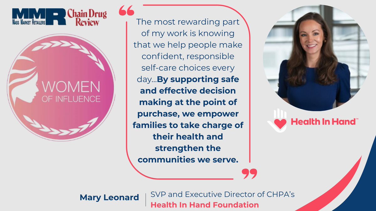 Consumer Healthcare Products Association (CHPA) tweet media