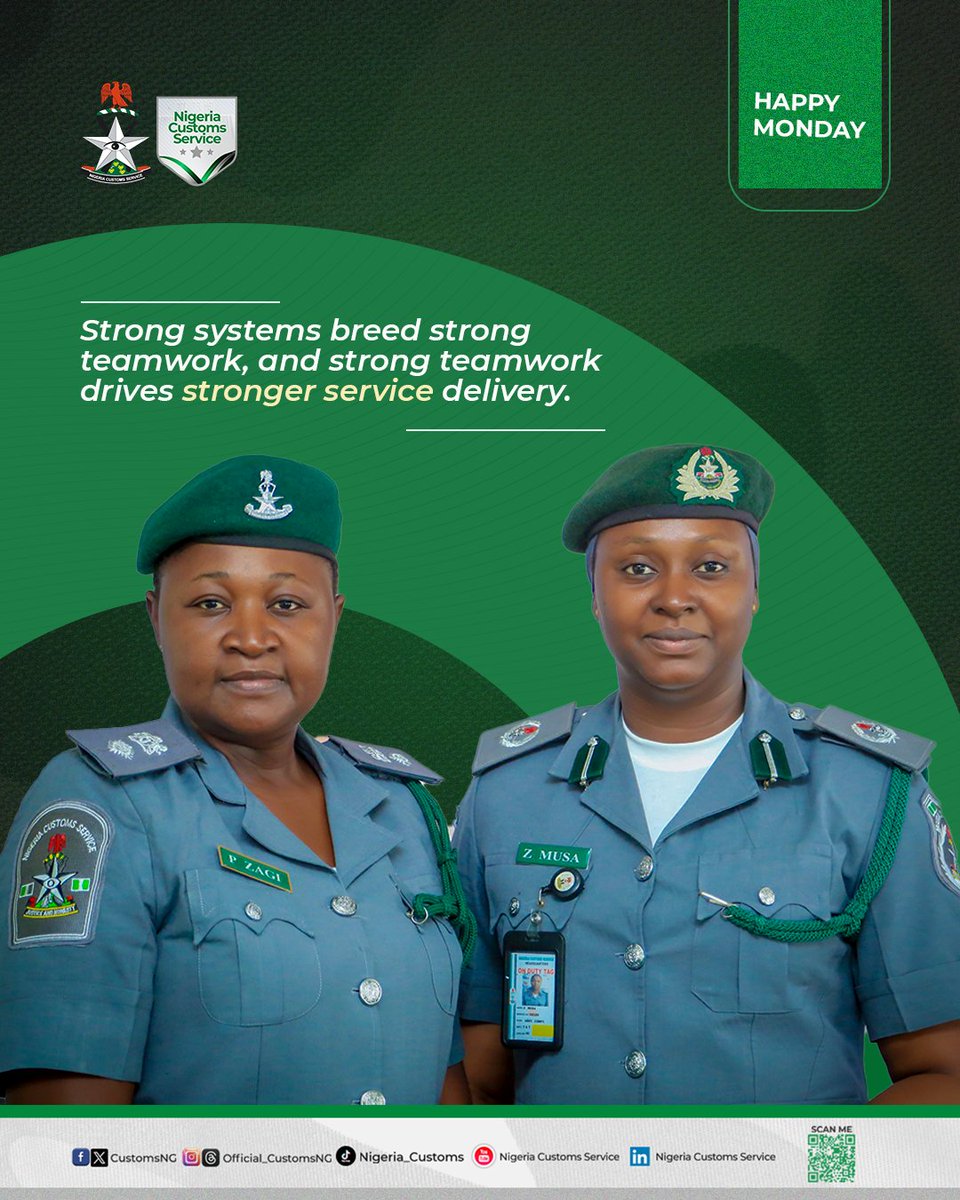 NIGERIA CUSTOMS tweet media