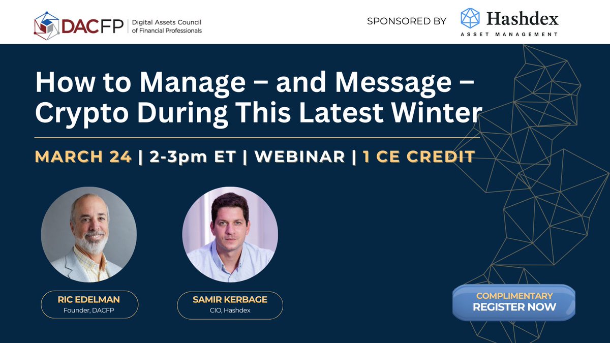 Digital Assets Council of Financial Professionals tweet media