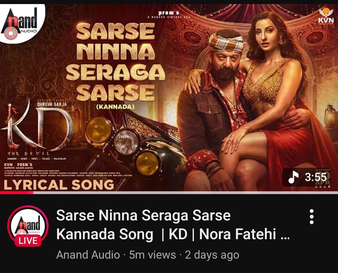 This lyric feels like a review of the Toxic teaser, looks like Martin 2 &amp; 3 ready with the same 4-year Pan-India treatment.

KFI turning into a po*n industry, even compared to Bhojpuri.

What a downfall from Yash, prem &amp; kvn.