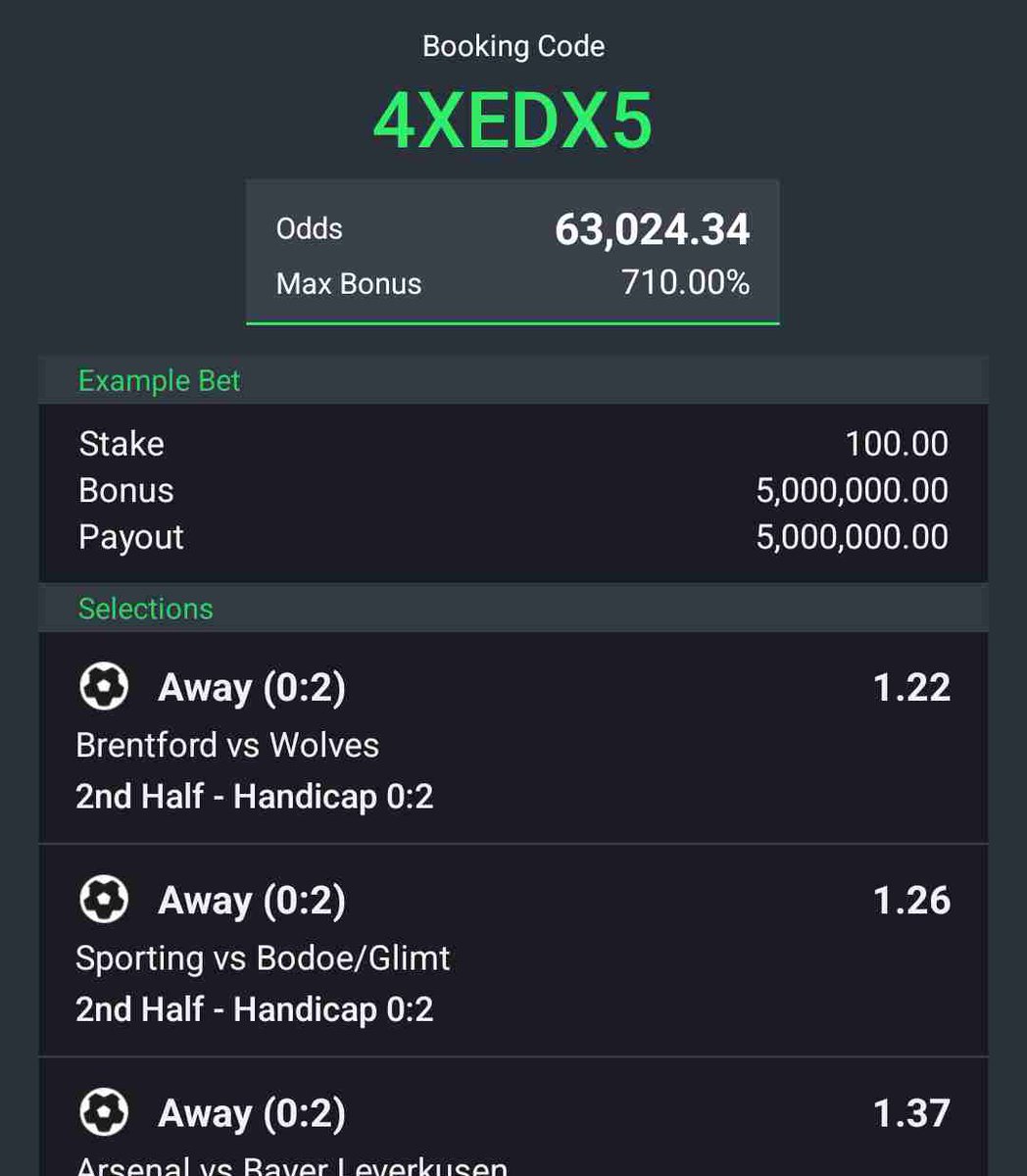 Herewe_go1's tweet photo. 2nd half handicap 

4XEDX5
Longshot https://t.co/E3ws2PdhHl