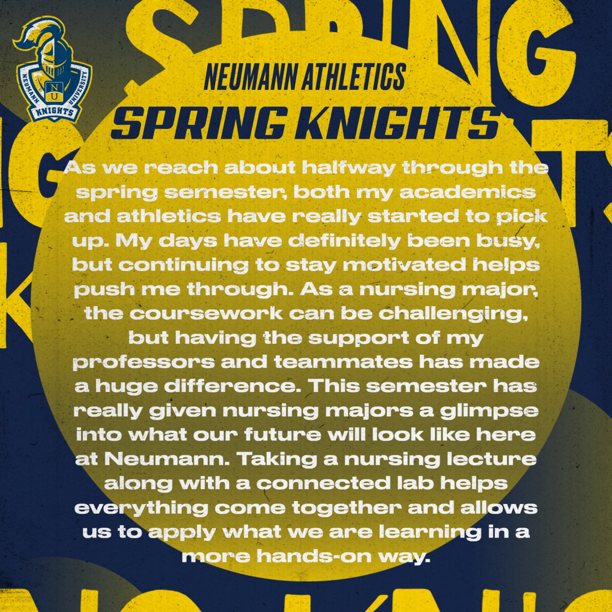 Neumann Athletics tweet media