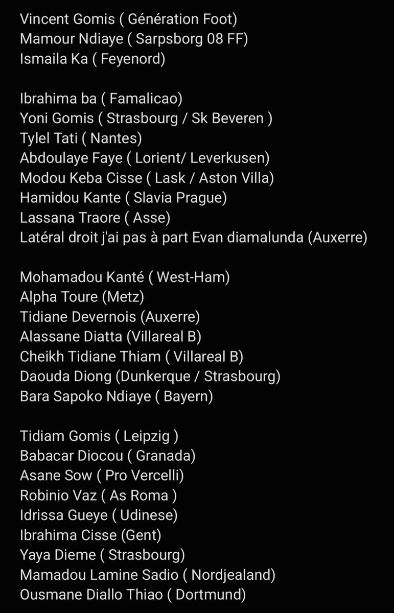 Dear <a href="/thenff/">The NFF 🇳🇬</a>, see what your fellow football federation is doing! 

You don't have standing coaches for U17, U20 and U23!

At the end of the day you expect our hurriedly prepared teams to play and win against teams like this!

Wake up, Ibrahim Gusau, wake up!!!!