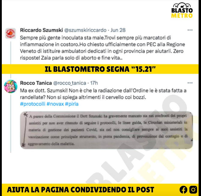 Blastometro tweet media