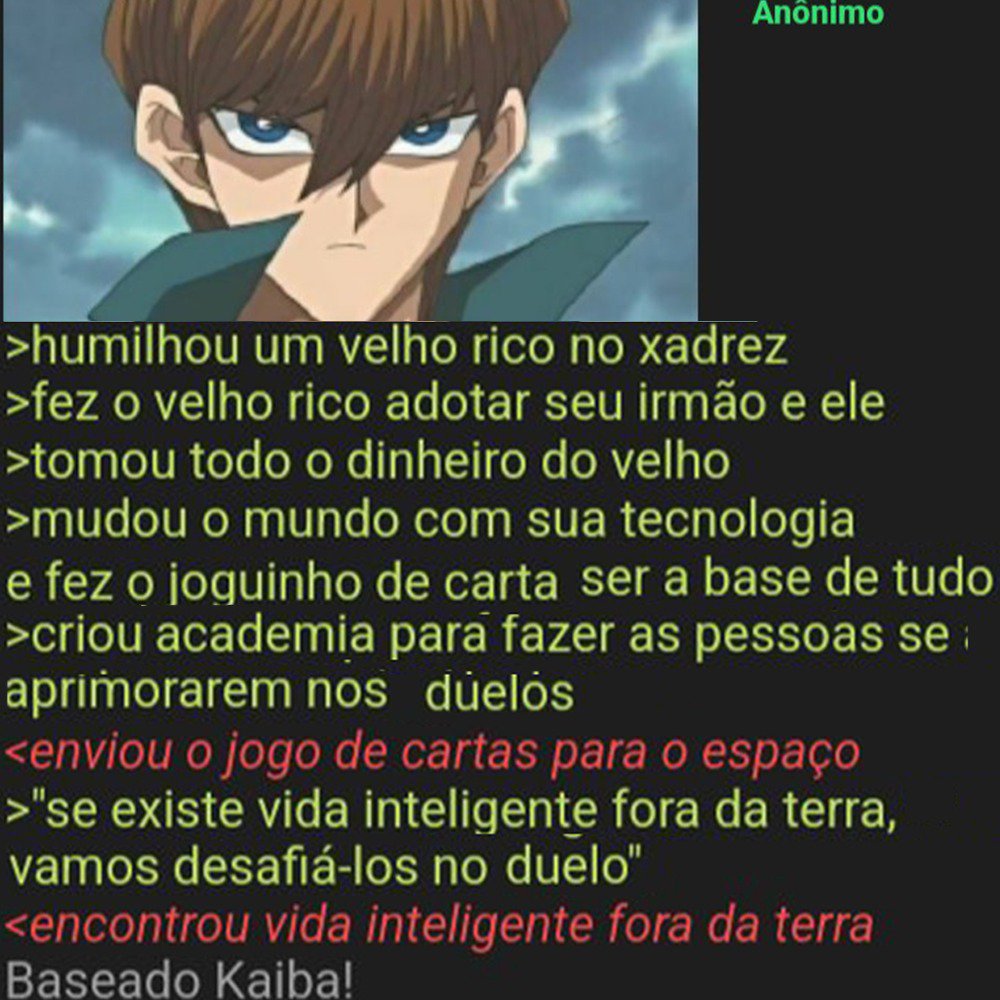 AnoesImplicando's tweet photo. Kaiba criou viagem no tempo só para duelar com o macho dele https://t.co/XesauCDY5h