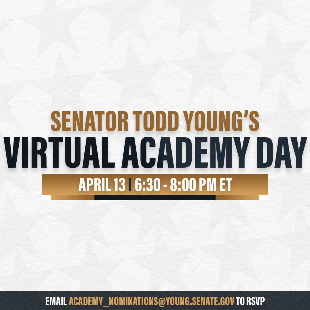 Senator Todd Young tweet media