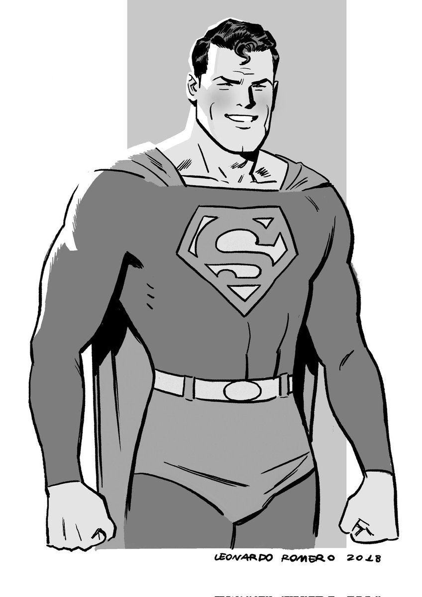 Superman by Leonardo Romero