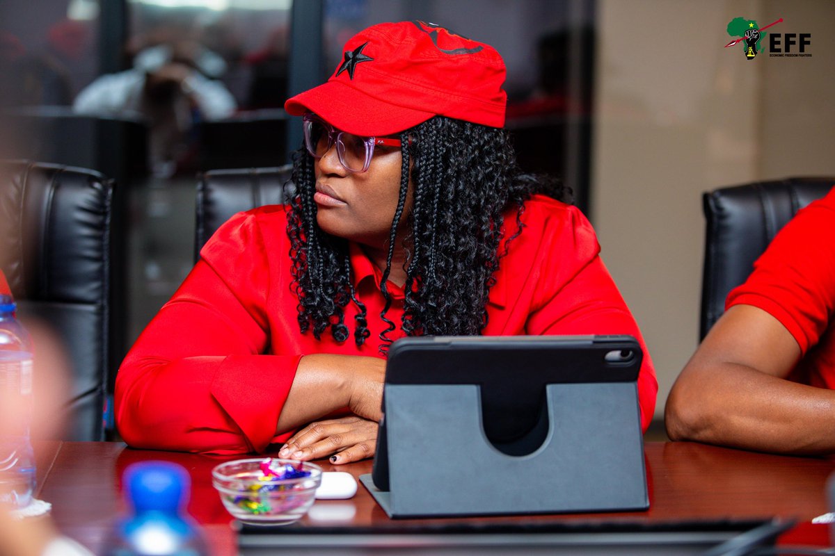 ♦️In Pictures♦️

Members of the EFF War Council at the War Council Meeting that took place earlier today at Winnie Madikizela Mandela House.