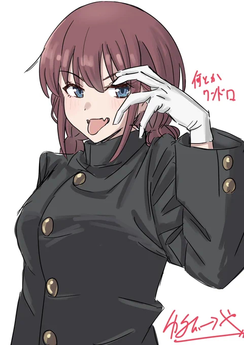 #ガルクラお絵描き60分一本勝負 ワンドロ楽しい…