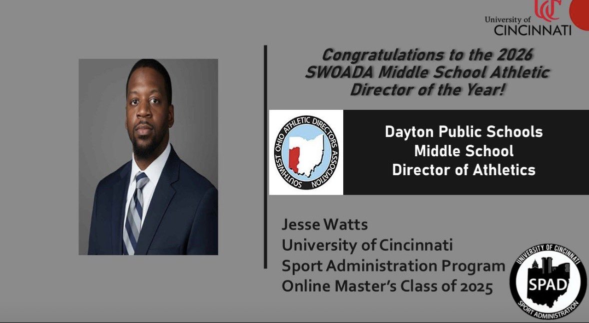 Dr. Dave Kelley-UC; CMAA tweet media