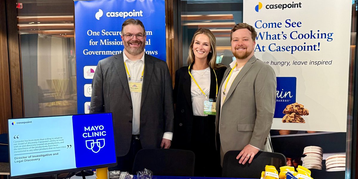 Casepoint tweet media