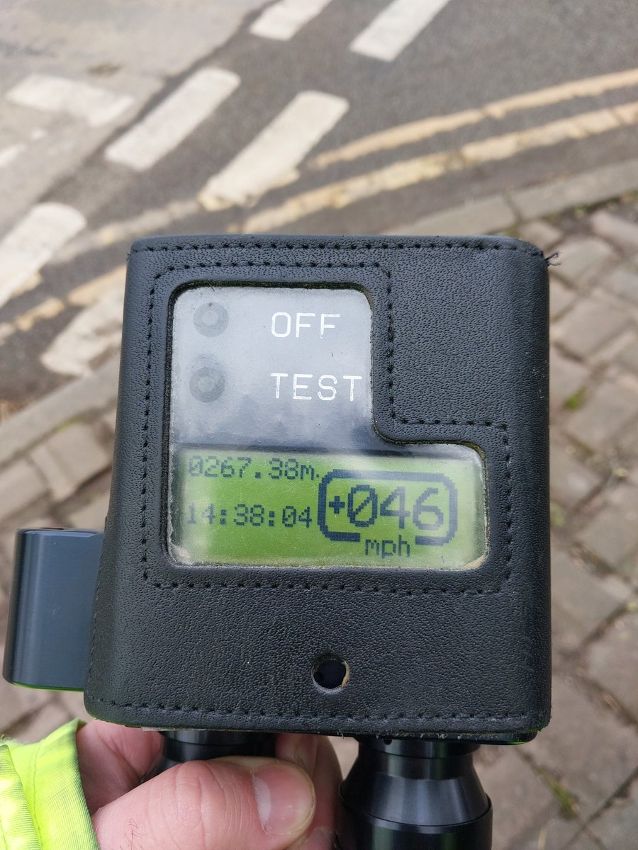 KentSpeedwatch's tweet image. During #Speedwatch speed enforcement today, a driver was recorded at 46mph in a 30mph limit in #BoughtonMonChelsea. This was at school kicking out time. Driver #Reported. #Fatal5 #WatchYourSpeed @kent_police