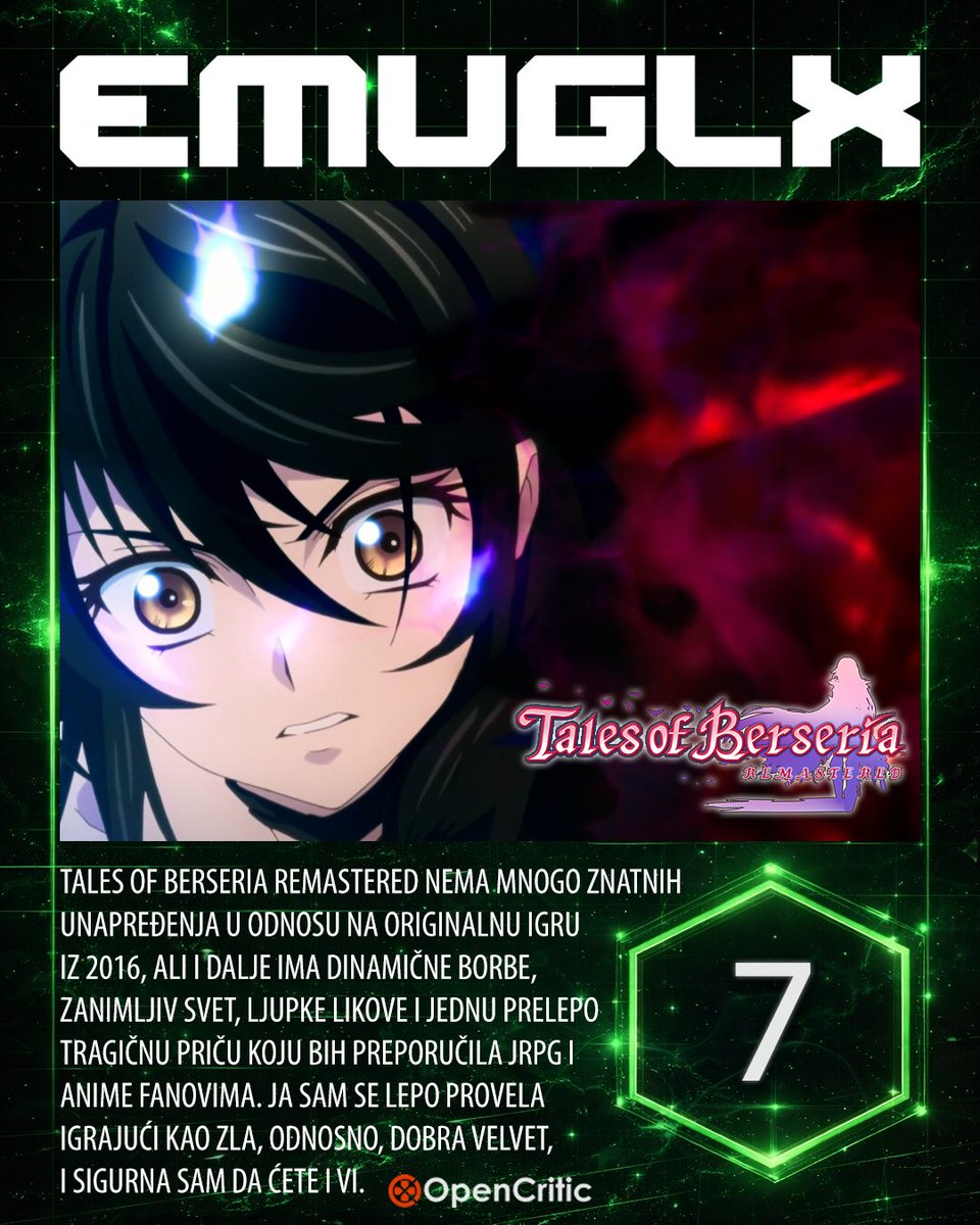 emulationgalaxy's tweet photo. Tales of Berseria Remaster recenzija na https://t.co/MLc5LeM8hW #GameReview #TalesofBerseria #OpenCritic https://t.co/mYxEbpCg4d https://t.co/ndHdgTFtcN