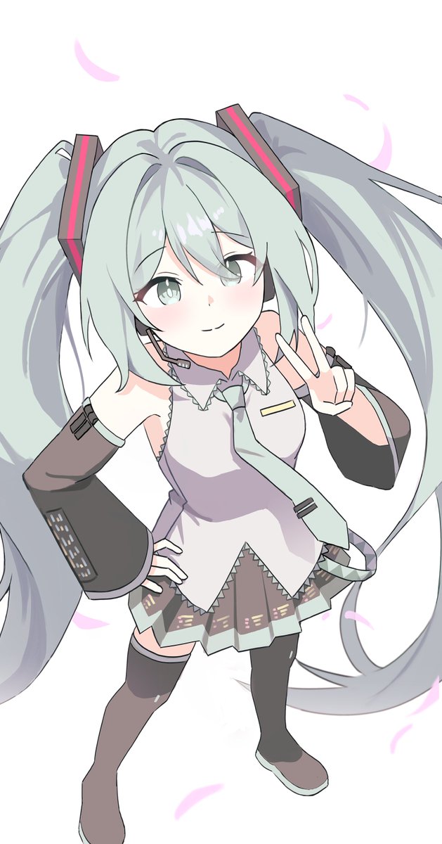 Dronia9648's tweet photo. #ミク 🌸 https://t.co/34ijhnfqz4