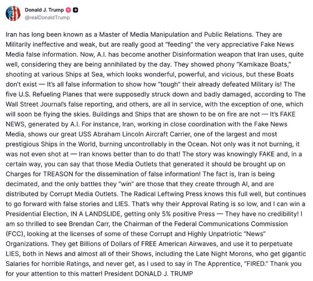 TRUTH NOW ⭐️⭐️⭐️🗽 🎺 tweet media