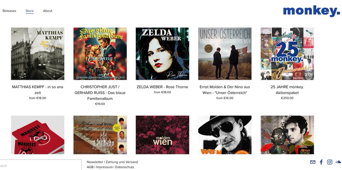 Groebchen's tweet image. Nachrichten aus dem Affenhaus.

@monkey_m benötigt Lagerplatz für kommende Produktionen und gibt deshalb bis Ende März pauschal -10% Rabatt auf alle Artikel im Online-Webstore &amp;gt; monkeymusic.at/store

Einfach den Rabattcode GIBDENAFFENZUCKER eingeben! #Musik #Vinyl #CD