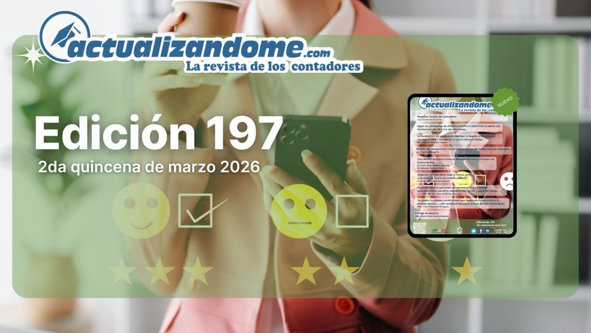 Revista digital ACTUALIZANDOME.COM número 197 2da Quincena marzo 2026 – Capacitación Totalmente por Internet actualizandome.com/tienda/revista…