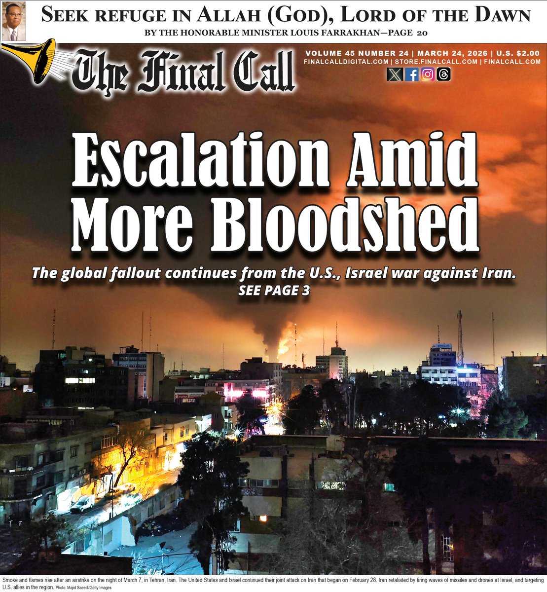 The Final Call News tweet media