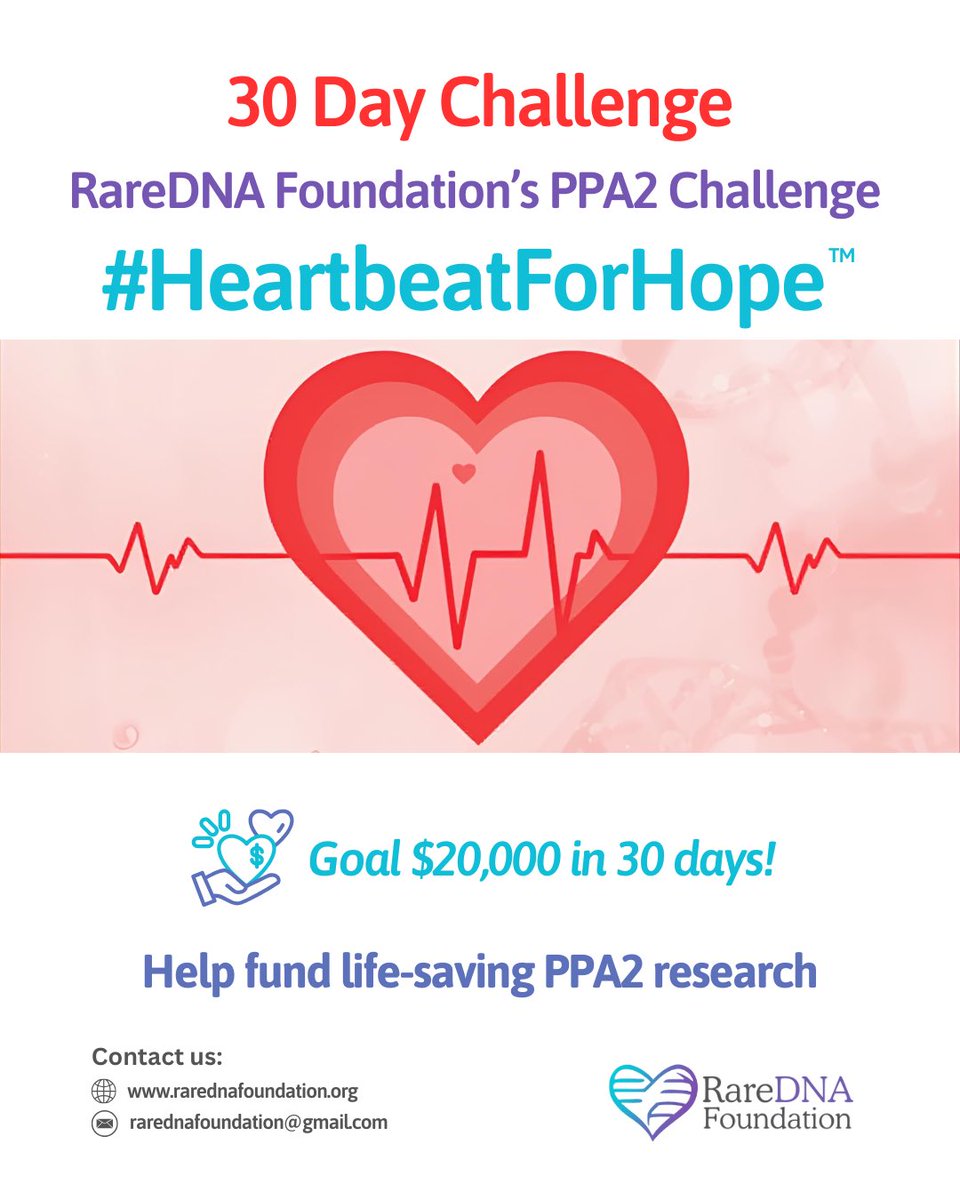 RareDNA Foundation tweet media