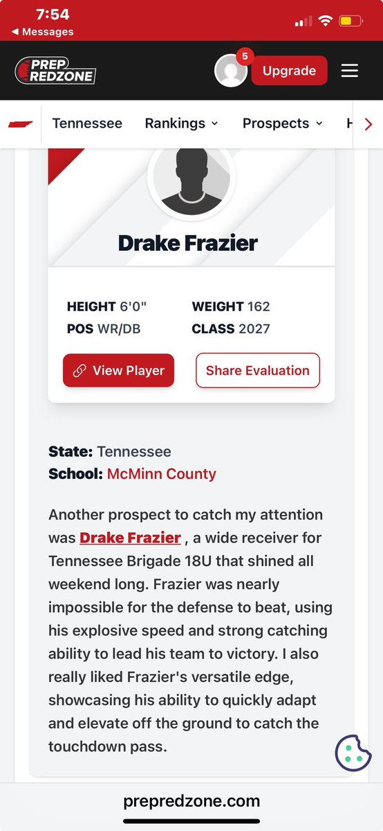 Drake Frazier tweet media