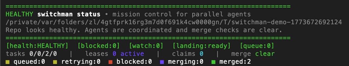 Switchman tweet media