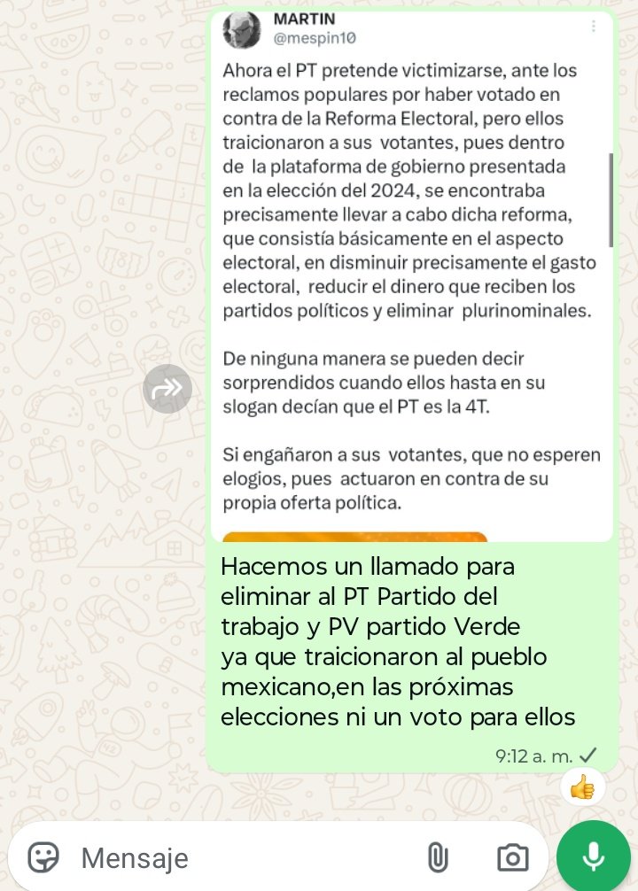 Hacemos un llamado en todos nuestros grupos de facebook y WhatsApp a eliminar a los traidores a la patria 👊🏻 el pueblo manda ☝🏻 🤝🇲🇽🇲🇽🇲🇽🤝 será una lección para que aprendan a no traicionar al pueblo mexicano