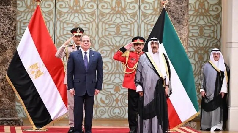 الرئيس المصري يؤكد: أمن الخليج جزء من الأمن القومي المصري