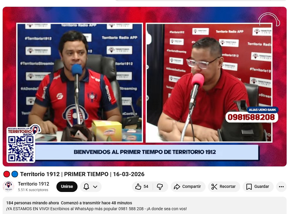 Streaming Paraguay tweet media