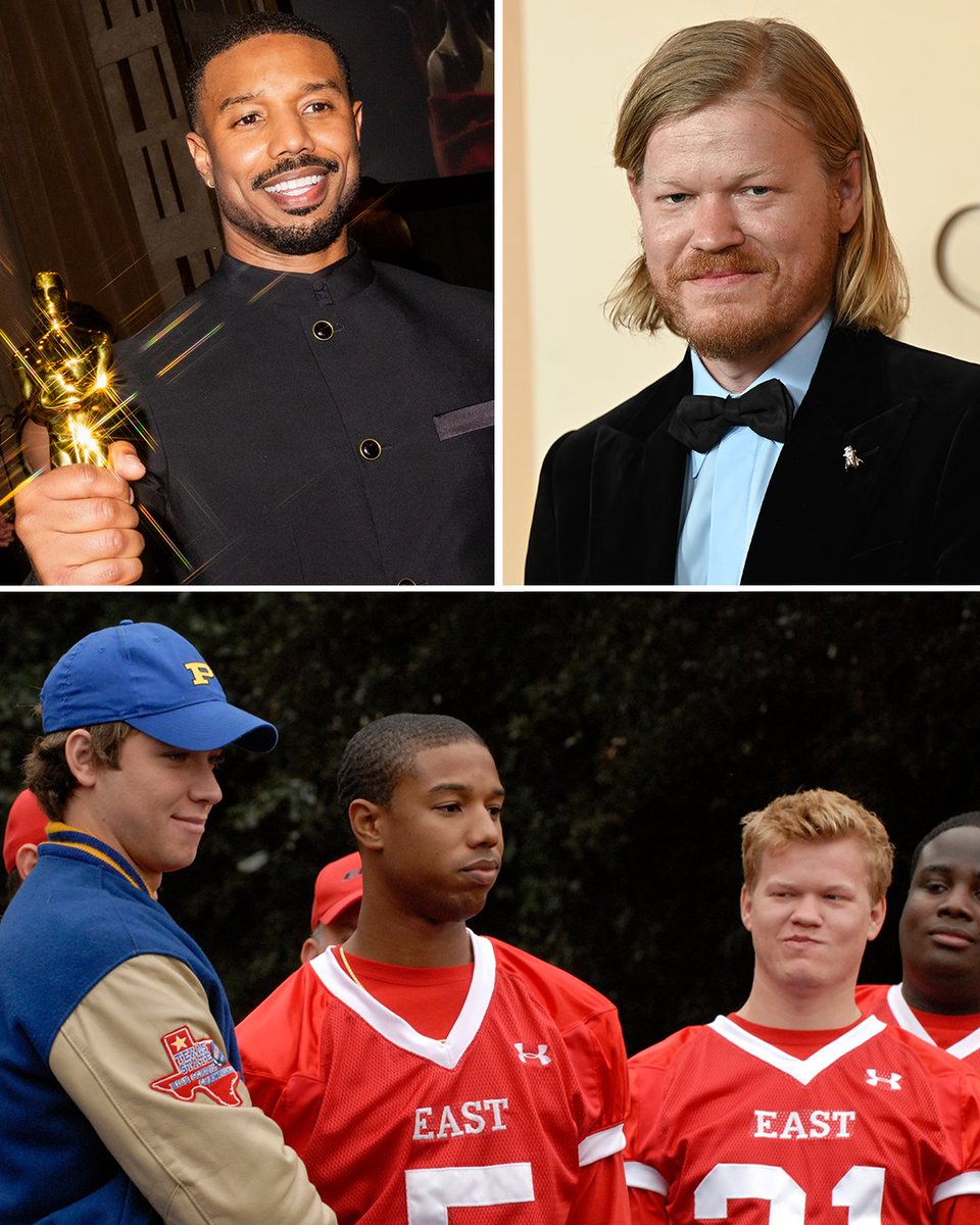 From Friday Night Lights to the Oscars for Michael B. Jordan and Jesse Plemons 👏