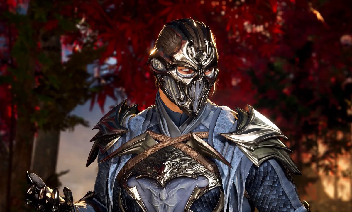 LadyClau_94's tweet image. MK11 Mask for OoD Sub-Zero 💙❄️

#MK1 #MortalKombat1 #SubZero #BiHan