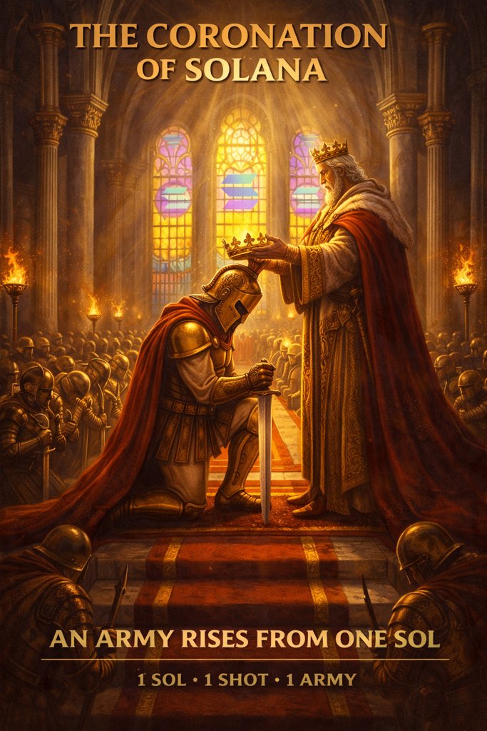 Drake_primex's tweet photo. Empires aren’t built overnight.
They start with one spark.
Ours started with 1 SOL.
Now the army rises. 👑
1 SOL • 1 Shot • 1 Army
#OneSol #solana #Memecontest
@pumplz https://t.co/I0ZXiozfXc